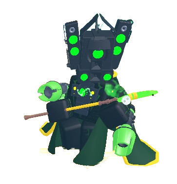 Necromancer Giant Speakerman artwork