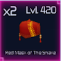 Red Mask of the Snake artwork
