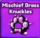 Mischief Brass Knuckles artwork