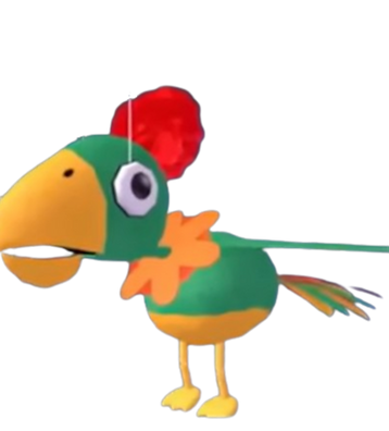 Potty The Parrot artwork