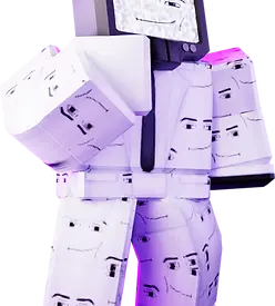 Mewing TV Man artwork