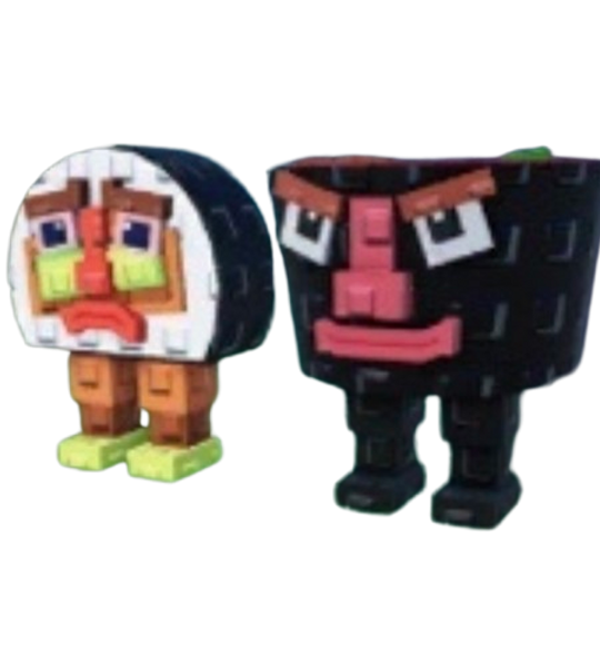 Ramenmen and Sushishi artwork
